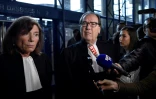 Frédérique Beaulieu avocat de Xavier Brosota et Christian Charriere-Bournazel lors du procès de 15 salariés d'Air France, le 27 septembre 2016 à Bobigny