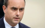 Le Premier ministre Sébastien Lecornu lors de la cérémonie de passation avec son prédécesseur à l'Hôtel Matignon à Paris le 10 septembre 2025