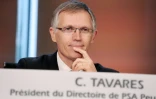 Carlos Tavares, président du directoire PSA Peugeot Citroen, le 29 juillet 2015 à Paris
