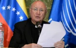L'envoyé du Vatican, Monseigneur, Claudio Maria Celli, le 12 novembre 2016 à Caracas