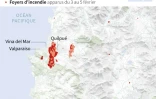 Incendies meurtriers au Chili