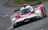 Le Britannique Richard Westbrook, au volant de sa Glickenshaus, lors de la 1ère séance d'essais libres des 24 Heures du Mans, le 8 juin 2022