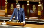 Le ministre du Budget Laurent Saint-Martin à l'Assemblée nationale à Paris le 28 octobre 2024