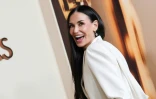 L'actrice américaine Demi Moore au 97e dîner annuel des nominés aux Oscars, à Los Angeles, le 25 février 2025 en Californie