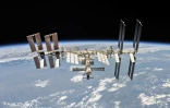 La Station spatiale internationale vue d'une capsule Soyouz le 4 octobre 2018