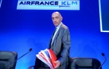 Le nouveau PDG du groupe Air France-KLM Jean-Marc Janaillac le 27 juillet 2016 Ă Paris