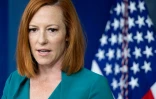 La porte-parole de la Maison Blanche, Jen Psaki, lors du briefing quotidien à Washington, le 6 juillet 2021