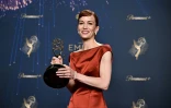 L'actrice Britt Lower lors de la 77e cérémonie des Emmy Awards, le 14 septembre 2025 à Los Angeles