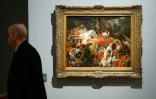 "La mort de Sardanapale" dans l'exposition Delacroix au Louvre le 27 mars 2018