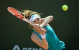 Alizé Cornet face à sa compatriote Fiona Ferro en finale du Ladies Open Lausanne, le 21 juillet 2019