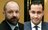 Montage photo réalisé le 8 février 2019 de Vincent Crase et Alexandre Benalla