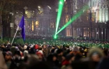 Manifestation à Tbilissi, le 5 décembre 2024