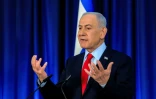 Le Premier ministre israélien Benjamin Netanyahu lors d'une conférence de presse à Jérusalem, le 19 mars 2026