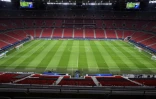 La Puskas Arena de Budapest, ici avant un match de Ligue des champions de l'UEFA, le 10 mars 2021, sera comble pour le match Hongrie-Portugal de l'Euro