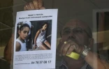 Des affichettes pour retrouver Maëlys De Araujo, une fillette de 9 ans disparue dans la nuit de samedi à dimanche lors d'un mariage à Pont-de-Beauvoisin, le 28 août 2017 
