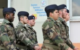Les recrues du Service militaire volontaire lors d'un exercice le 27 avril 2016 à Montigny-lès-Metz