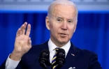 Le président américain Joe Biden à Culpeper, en Virginie, le 10 février 2022