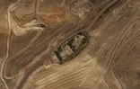 Photo satellite de la Quatrième divison de Maher al-Assad à la lisière de Damas, délivrée par Planet Labs PBC et datée du 25 janvier 2025