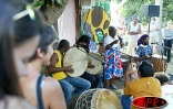Lors du kabar de Charlésia Alexis