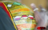Lors du kabar de Charlésia Alexis