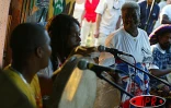Lors du kabar de Charlésia Alexis