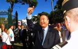 Lors de la visite officielle du président de la République, Jacques Chirac, à La Réunion le jeudi 17, le vendredi 18 et le samedi 19 mai 2001