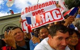 Lors de la visite officielle du président de la République, Jacques Chirac, à La Réunion le jeudi 17, le vendredi 18 et le samedi 19 mai 2001