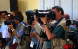 Lors de la visite officielle du président de la République, Jacques Chirac, à La Réunion le jeudi 17, le vendredi 18 et le samedi 19 mai 2001