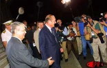 Lors de la visite officielle du président de la République, Jacques Chirac, à La Réunion le jeudi 17, le vendredi 18 et le samedi 19 mai 2001