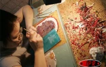 Travail d'artisanat à Foshan