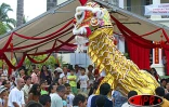 Célébration du nouvel an chinois le samedi 1er février 2003. La nouvelle année est placée sous le signe de la chèvre