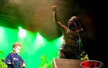 Vendredi 4 août 2006 -

Lee Scratch Perry, une tête d'affiche a  offert une performance un tantinet molle