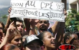 ENTRE 6 ET 8000 MANIFESTANTS ANTI-CPE ENTRE LE NORD, L'EST ET LE SUD DE L'ÎLE