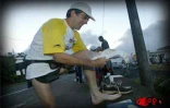 La Crête Saint-Joseph, premier poste de pointage pour les concurrents du Grand raid 2002
