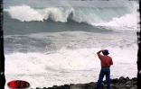 Ando est passé au plus près de La Réunion samedi 6 janvier 2001 en fin d'après-midi. Il a provoqué de fortes précipitations et des vents violents en rafales
