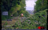 Le cyclone intense Ando est passé au large de la Réunion le samedi 6 janvier 2001. Les fortes pluies ont entraîné la mort d'un automobiliste qui s'est noyé en voulant traverser un radier submergé dans l'Ouest