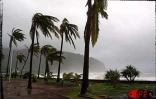 Le cyclone intense Dina qui s'est abattu sur La Réunion le 22 janvier 2002 a provoqué d'importants dégâts