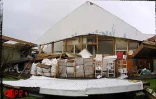L'?il du cyclone Dina est passé à 60 km des côtes ouest de La Réunion le 22 janvier 2002