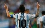 Lionel Messi, auteur d'un triplé pour l'Argentine face à l'Algérie, lors du premier tour de la Coupe du monde, le 16 juin 2026 à Kansas City