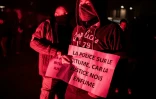 Manifestation de policiers dans la nuit du 20 au 21 octobre 2016 à Lyon