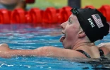La championne du monde américaine du 200m brasse Lilly King le 23 juin 2022 à Budapest