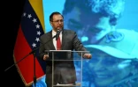 Le ministre vénézuélien des Affaires étrangères, Yvan Gil à Caracas, le 16 janvier 2026