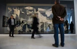 La tapisserie réalisée en 1976 d'après le célèbre Guernica de Picasso, le 11 décembre 2015 au musée Unterlinden à Colmar