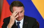 Le président brésilien Jair Bolsonaro à Brasilia, le 19 octobre 2021