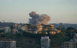 Une frappe aérienne israélienne sur la ville de Nabatiyé, dans le sud du Liban, le 12 juin 2026