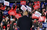 Le président américain Donald Trump lors d'un rassemblement à Montoursville, le 31 octobre 2020 en Pennsylvanie