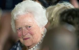 L'ancienne Première dame des Etats-Unis Barbara Bush, le 15 juillet 2013 à la Maison Blanche