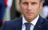 Emmanuel Macron lors de la réception à l'Elysée de son homologue chilien, le 6 septembre 2021