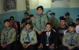 Des scouts afghans Ă Kaboul, le 14 juin 2016
