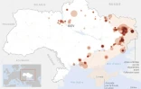 Les combats en Ukraine